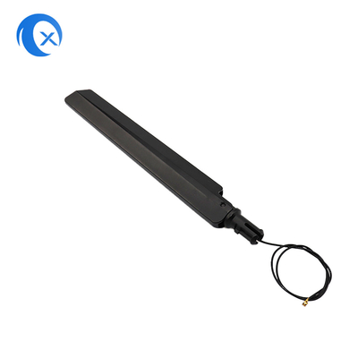2.4G/5.8g Alto guadagno Antenna a doppia frequenza omnidirezionale Antenna WiFi con piombo volante U. FL Ipex Connector per router