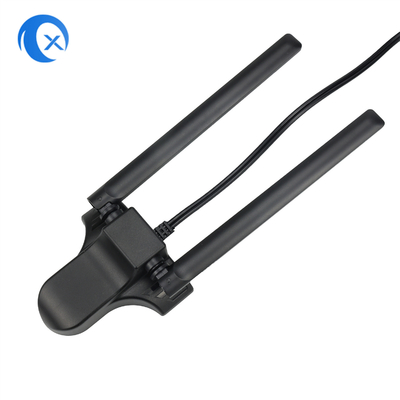 Antenne WiFi a doppia banda 2.4GHz 5GHz RP-SMA con cavo di estensione di 6,5 piedi per PC Desktop Computer Bluetooth wireless