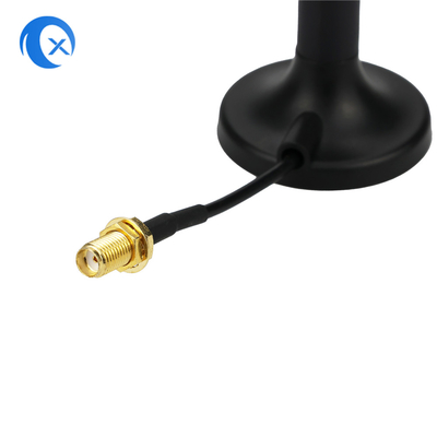 2.4G 5.8g Dual-Band 7 DBi WiFi Extender Antenna montata magneticamente con connettore femminile SMA