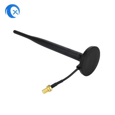2.4G 5.8g Dual-Band 7 DBi WiFi Extender Antenna montata magneticamente con connettore femminile SMA