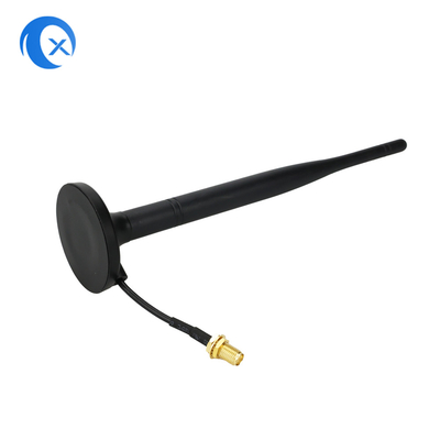 2.4G 5.8g Dual-Band 7 DBi WiFi Extender Antenna montata magneticamente con connettore femminile SMA