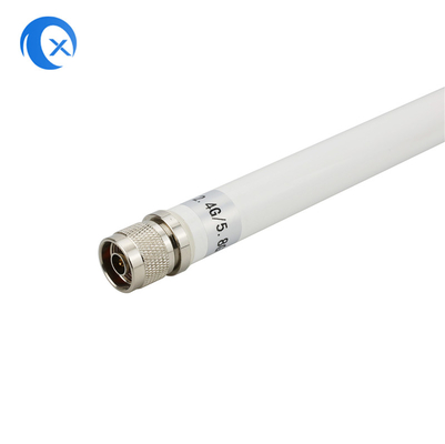 2.4G+5.8G Dual Band High Gain 7DBi WiFi Outdoor Antenna in fibra di vetro impermeabile con N connettore maschile