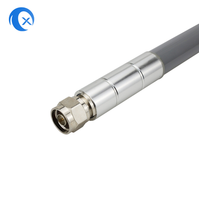2.4-2.5GHz Alto guadagno 12dBi Dual Band Outdoor Omni Fiberglass Antenna di comunicazione con N maschio Antenna base connettore
