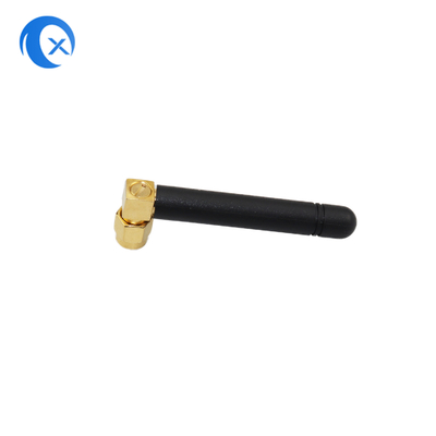 2.4G Wi-Fi angolo destro SMA connettore maschio alto guadagno 2dBi GSM Rubber Duck Antenna per Router
