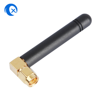 2.4G Wi-Fi angolo destro SMA connettore maschio alto guadagno 2dBi GSM Rubber Duck Antenna per Router