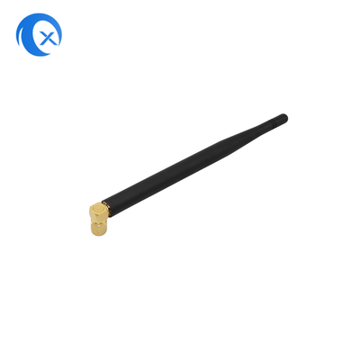 SMA Male Connector Mount High Gain 5dBi 868MHz 2.4G Antenna NFC Fissato angolo destro WiFi Antenna di gomma anatra per router