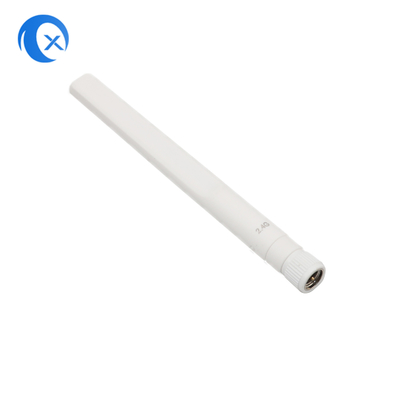 2.4GHz 5 dBi Antenna a rotazione esterna singola per telecamere di sicurezza Antenna a canasta di gomma pieghevole singola per router WiFi