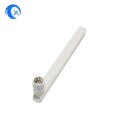 2.4GHz 5 dBi Antenna a rotazione esterna singola per telecamere di sicurezza Antenna a canasta di gomma pieghevole singola per router WiFi