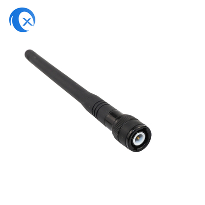2.4GHz Alto guadagno 5dBi Rubber Ducky Antenna WiFi esterna con connettore maschile TNC per telecomunicazioni