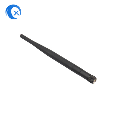 2.4G 5.8g Alto guadagno 5dBi Antenna a doppia banda Antenna WiFi esterna pieghevole Antenna di gomma con SMA Maschio per router
