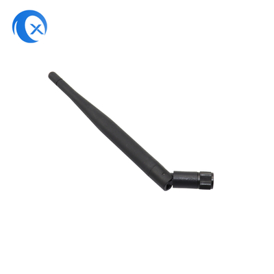 2.4G 5.8g Alto guadagno 5dBi Antenna a doppia banda Antenna WiFi esterna pieghevole Antenna di gomma con SMA Maschio per router