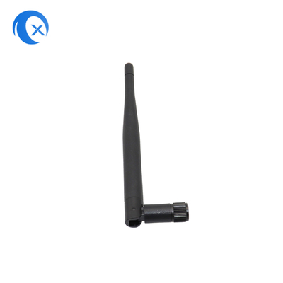 2.4G 5.8g Alto guadagno 5dBi Antenna a doppia banda Antenna WiFi esterna pieghevole Antenna di gomma con SMA Maschio per router