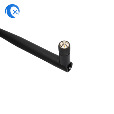 2.4G 5.8g Alto guadagno 5dBi Antenna a doppia banda Antenna WiFi esterna pieghevole Antenna di gomma con SMA Maschio per router
