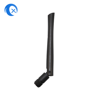 2.4GHz 2dBi Antenna Wi-Fi di anatra di gomma pieghevole con connettore maschile SMA per router e walkie-talkie