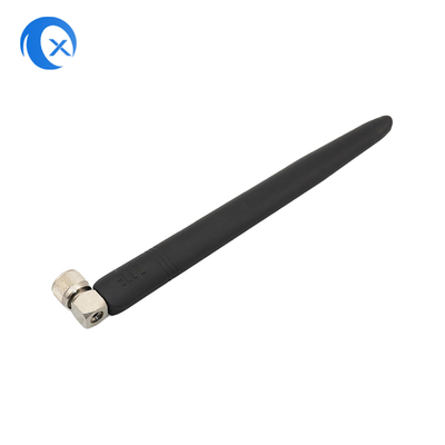 Alto guadagno 5dBi fisso 90 gradi gomma esterna ad angolo retto RP SMA Male Connector 2.4GHz Antenna per telecamera di sicurezza HD