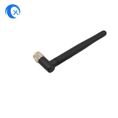 2.4/5.8g 90 gradi 5dBi Antenna WiFi esterna di gomma con connettore maschile SMA Router Antenna WiFi