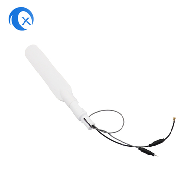 2.4/5.8g Alto guadagno 3dBi Dual Band Omnidirectional WiFi Antenna a palla girevole con filo volante per router