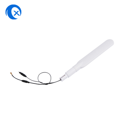 2.4/5.8g Alto guadagno 3dBi Dual Band Omnidirectional WiFi Antenna a palla girevole con filo volante per router