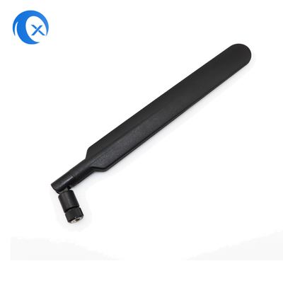 2.4/5.8 GHz Dual-Band High Gain 5dBi Omni Directional WiFi Antenna con connettore maschile RP-SMA a cerniera per router