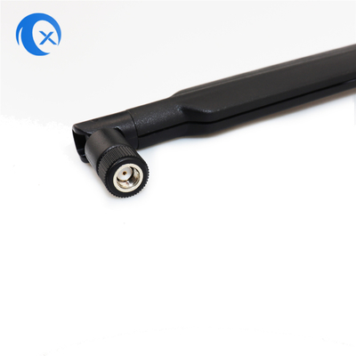 2.4/5.8 GHz Dual-Band High Gain 5dBi Omni Directional WiFi Antenna con connettore maschile RP-SMA a cerniera per router