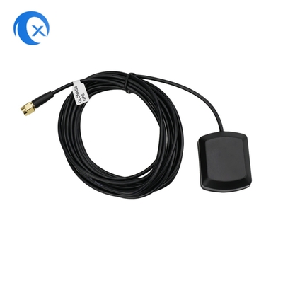 Antenna GPS/Gnss a montaggio magnetico attivo per gateway 4G/GPS/Gnss Ace-Gtw-4G con connettore maschio SMA