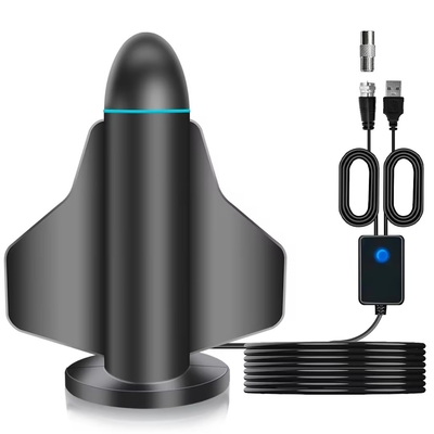 Nuova antenna TV digitale 4K HD a lungo raggio con amplificatore del segnale per Smart TV e All TV per canali locali all'interno e all'esterno
