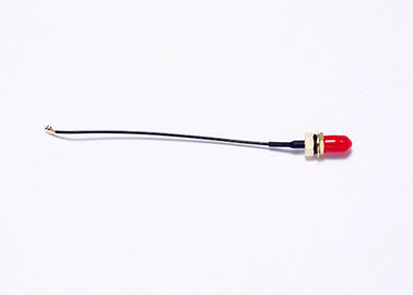Cavo femminile coassiale del connettore del cavo 100MM SMA Ipex di telecomunicazione rf