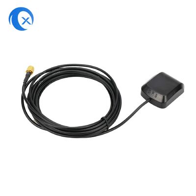 1575.42MHz 28dBi 3m Omnidirectional Magnetic Mount GPS Active Antenna Aerial Sam Connector Rg174 Cavo
