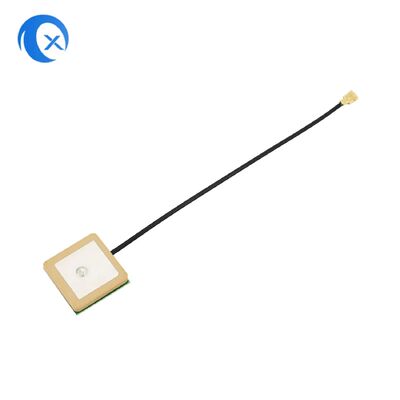 Fabbricante Antenna GPS in ceramica attiva ad alto guadagno integrata con connettore femminile U. FL Ipex
