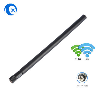 Antenna omnidirezionale a due bande 5dBi di WiFi del connettore di RP SMA della parte girevole