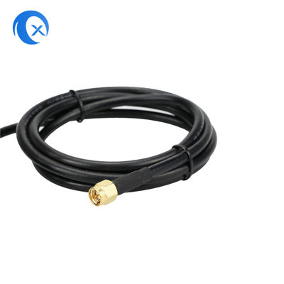 Antenna magnetica maschio del supporto del connettore 4G LTE di SMA con cavo LMR195
