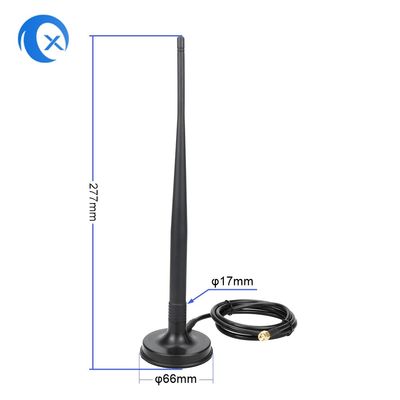 Antenna magnetica maschio del supporto del connettore 4G LTE di SMA con cavo LMR195