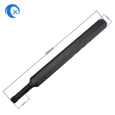 600MHz - 6000 connettore di gomma ultra a larga banda di megahertz 5G Duck Antenna With Swivel SMA