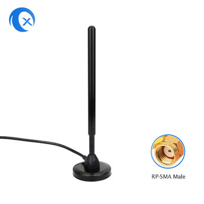 Antenna bassa magnetica del minatore 4dBi del gatto selvatico 300 di punto caldo dell'elio con il cavo di estensione