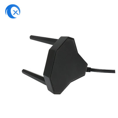 antenna magnetica di 2.4GHz 5GHz WiFi con il connettore maschio di RP SMA