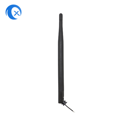 Connettore di gomma pieghevole nero di Ipex dell'antenna dell'anatra con un'impedenza di 50 ohm