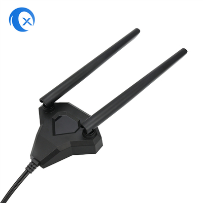 base magnetica dell'antenna a due bande di 2.4GHz 5GHz per il router senza fili della scheda di rete di PCI-E WiFi