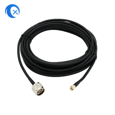 Maschio coassiale su misura degli assemblaggi cavi LMR200 N dell'antenna rf al connettore di RPSMA