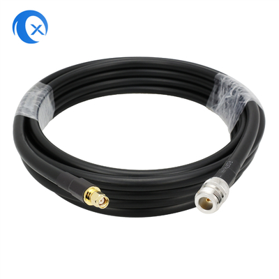 Femmina N tipa rf degli assemblaggi cavi coassiali con poche perdite di LMR 400 al connettore maschio di RPSMA