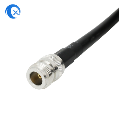 Femmina N tipa rf degli assemblaggi cavi coassiali con poche perdite di LMR 400 al connettore maschio di RPSMA