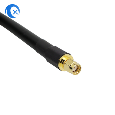 Femmina N tipa rf degli assemblaggi cavi coassiali con poche perdite di LMR 400 al connettore maschio di RPSMA