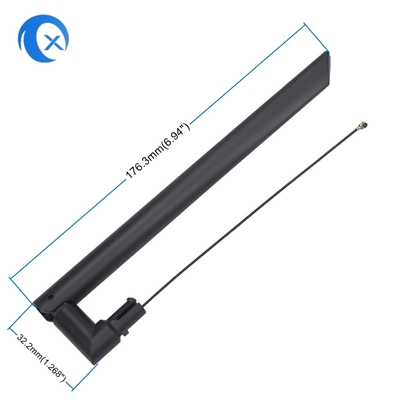 Antenna Wi-Fi ad alta potenza da 5 Dbi 2.4Ghz Antenna Omni con piombo volante e Ipex per router