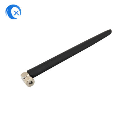 Alto guadagno 5dBi fisso 90 gradi gomma esterna ad angolo retto RP SMA Male Connector 2.4GHz Antenna per telecamera di sicurezza HD