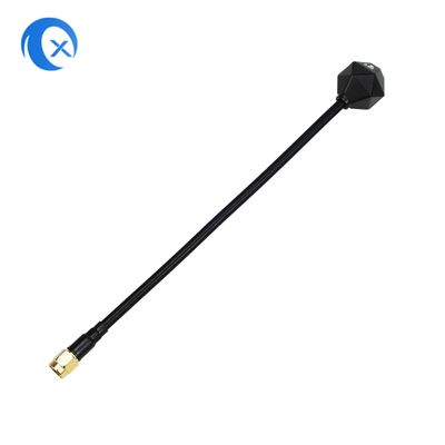 Alta Guadagnata 2DB Antenna a drone FPV a lungo raggio con connettore maschile SMA 4.9GHz/5.8GHz con RG141